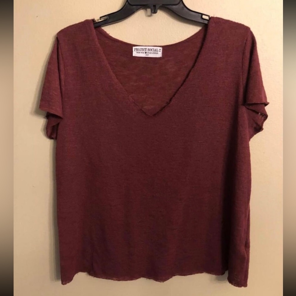 2 Urban Outfttrs Project Social Tee PST Tops Women’s Small